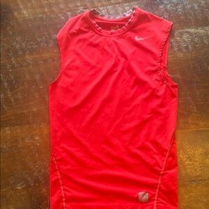 Men’s Nike Bright Red Sleeveless Top